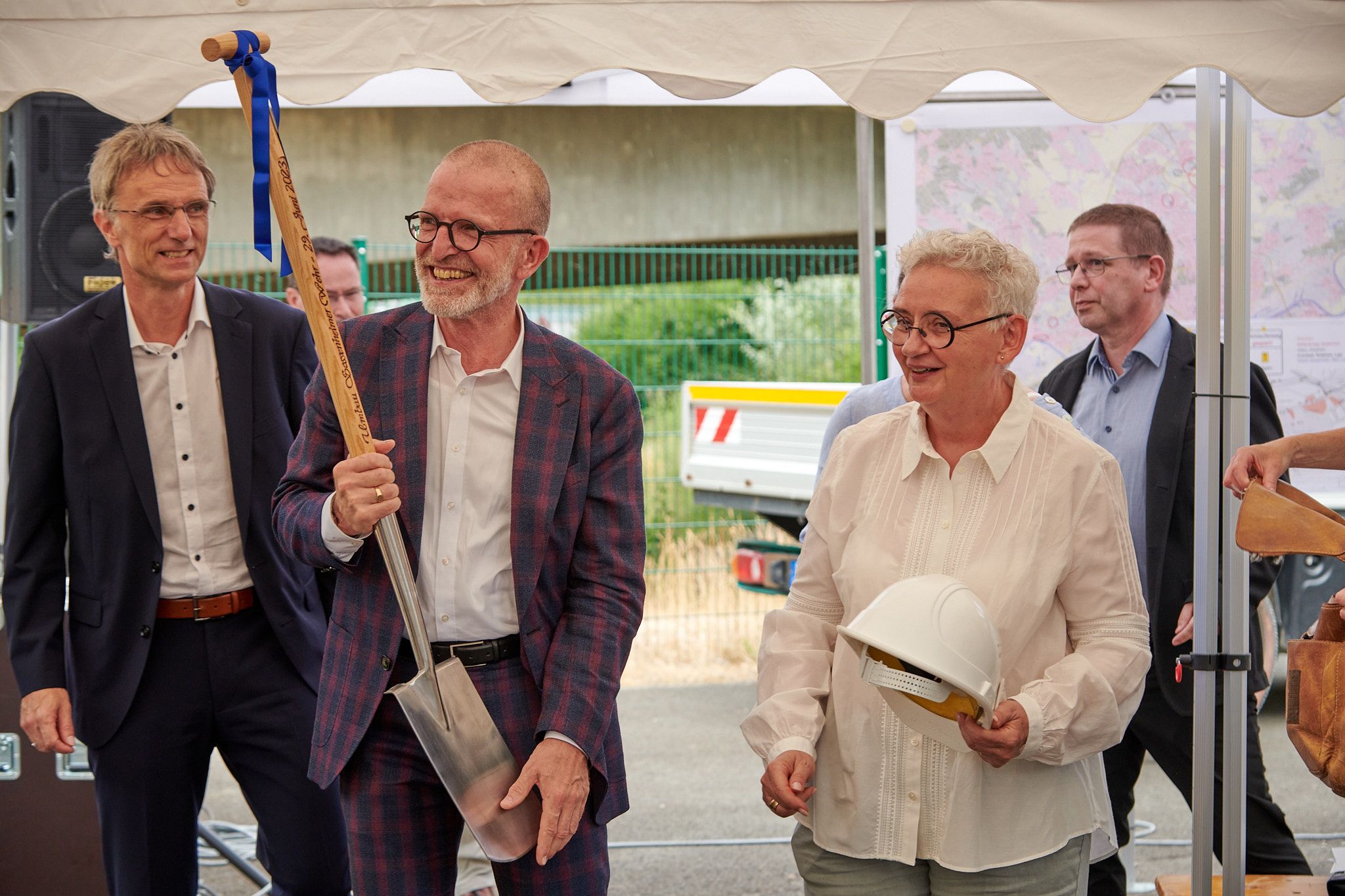 29.06.2023 Erster Spatenstich mit Stadtrat Majer